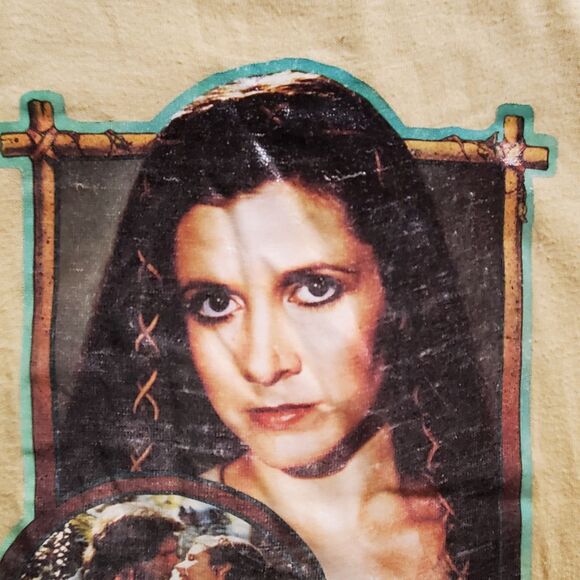 Vintage 1980s Star Wars Return of the Jedi T-Shirt Screen Stars Kids Size 7 USA - Picture 3 of 10